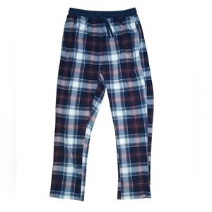❤️ Primark Plaid Pajamas/Lounge Pants Size Small Blue And Red